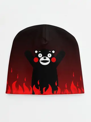 Детская шапка / Kumamon горит