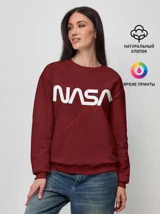 Женский свитшот / NASA / НАСА