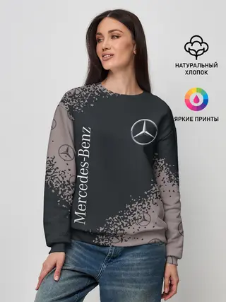 Женский свитшот / MERCEDES / МЕРСЕДЕС