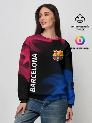 Женский свитшот / BARCELONA / БАРСЕЛОНА