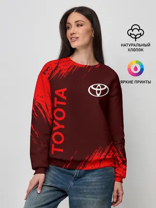 Женский свитшот / TOYOTA / ТОЙОТА