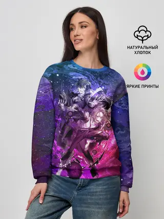 Женский свитшот / Дазай и Чуя
