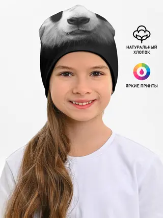 Детская шапка / Панда