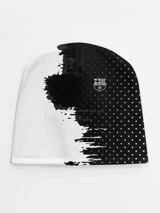 Детская шапка / Barcelona uniform black 2018
