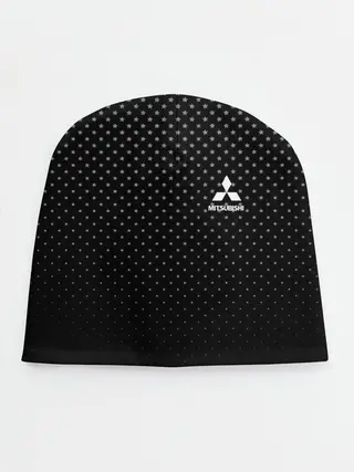Детская шапка / Mitsubishi abstract black