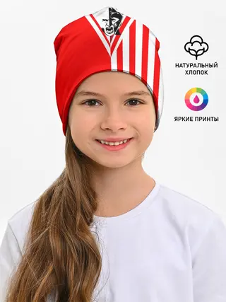 Детская шапка / Красно-белый воин