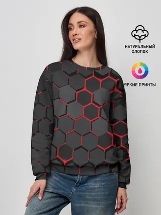Женский свитшот / СТАЛЬНАЯ БРОНЯ