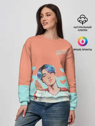 Женский свитшот / Ateez