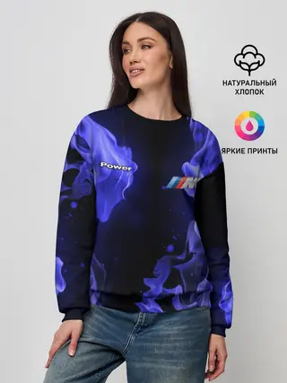 Женский свитшот / BMW FIRE