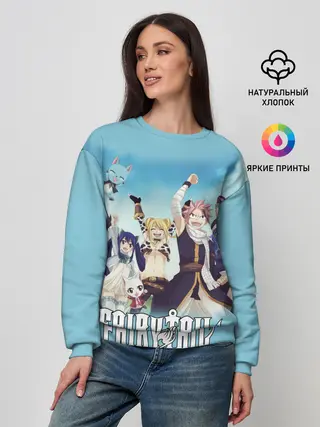 Женский свитшот / Fairy Tail Heroes