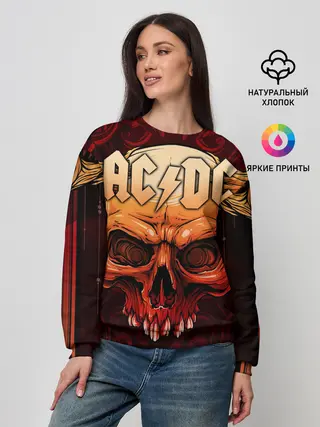 Женский свитшот / AC/DC