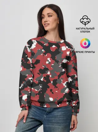Женский свитшот / КАМУФЛЯЖ