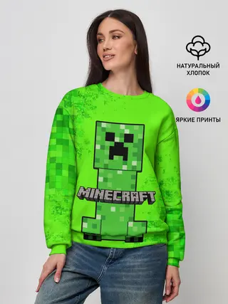 Женский свитшот / MINECRAFT