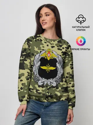 Женский свитшот / Войска связи