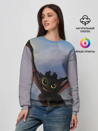 Женский свитшот / Беззубик