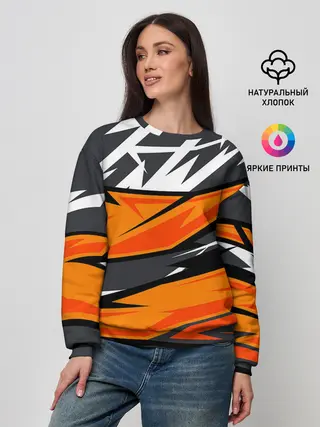 Женский свитшот / corner camouflage