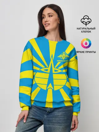 Женский свитшот / Космические войска