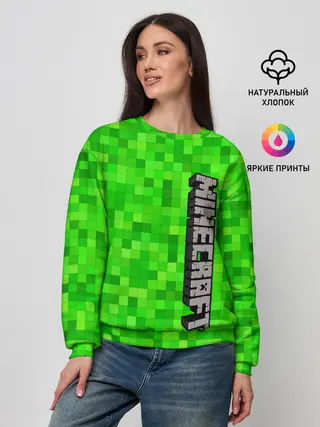 Женский свитшот / MINECRAFT