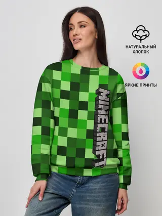 Женский свитшот / MINECRAFT