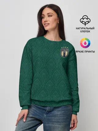 Женский свитшот / Italy home EURO 2020