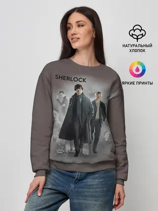Женский свитшот / SHERLOCK | ШЕРЛОК