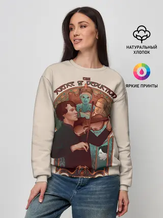 Женский свитшот / Sherlock