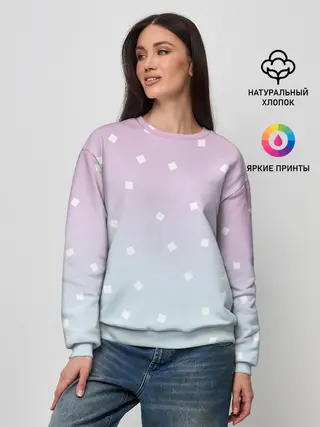 Женский свитшот / Милый градиент