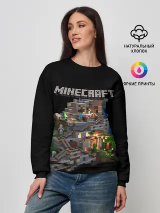 Женский свитшот / MINECRAFT