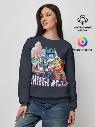 Женский свитшот / Трансформеры