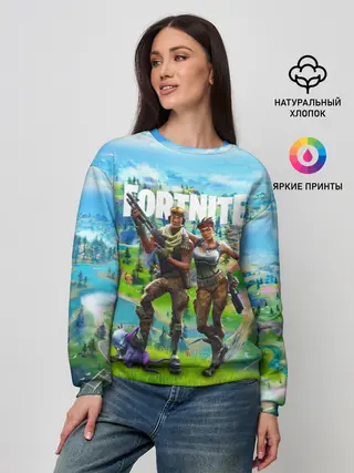 Женский свитшот / Fortnite