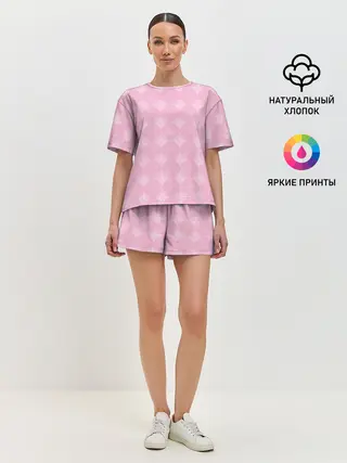 Женская пижама с шортами / Любовь