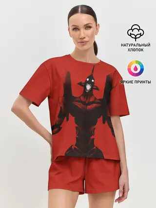 Женская пижама с шортами / Евангилион