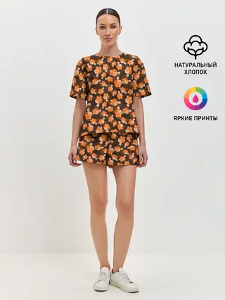 Женская пижама с шортами / Медитация