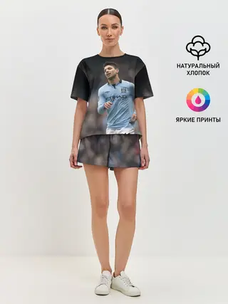 Женская пижама с шортами / Серхио Агуэро