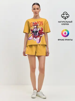 Женская пижама с шортами / Demon Ameri