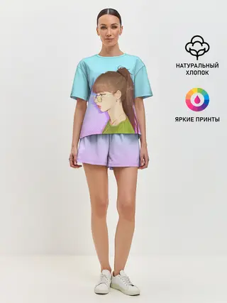Женская пижама с шортами / Lalalalisa