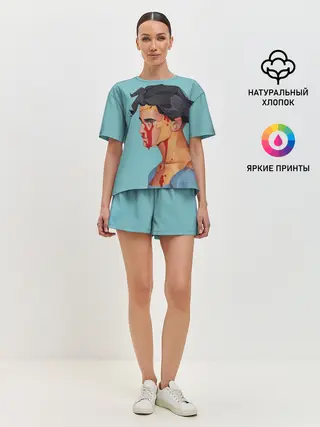 Женская пижама с шортами / Неуязвимый