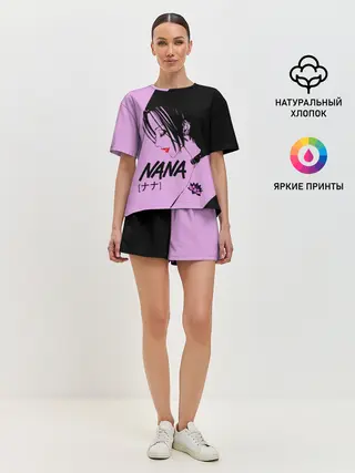 Женская пижама с шортами / нана аниме