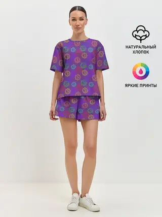 Женская пижама с шортами / Просветлённый