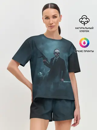 Женская пижама с шортами / Chains