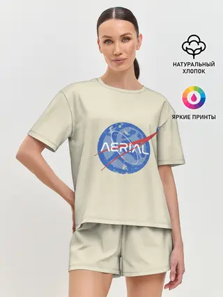 Женская пижама с шортами / Nasa x Rocket league