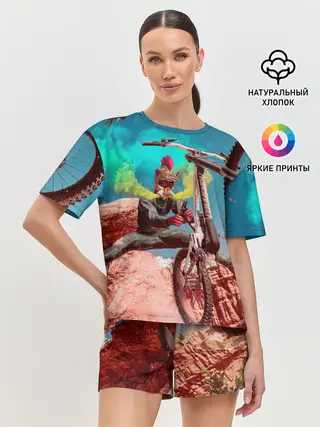 Женская пижама с шортами / Riders Republic