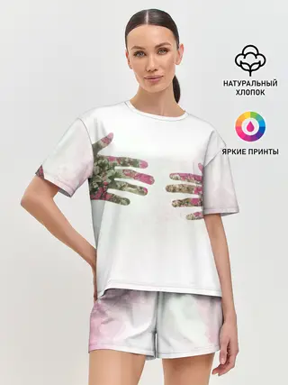 Женская пижама с шортами / HANDS