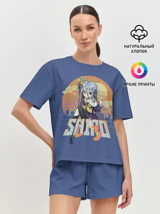 Женская пижама с шортами / Shiro princess