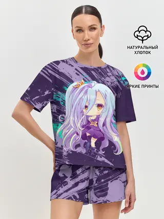 Женская пижама с шортами / Shiro art