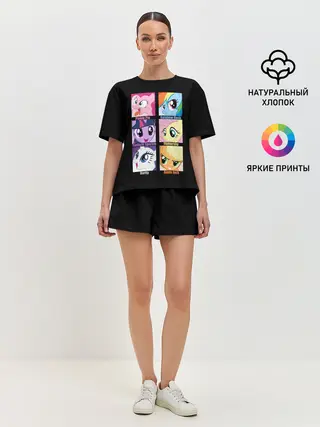 Женская пижама с шортами / Pony team