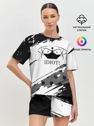 Женская пижама с шортами / IDIOT! Black Clover