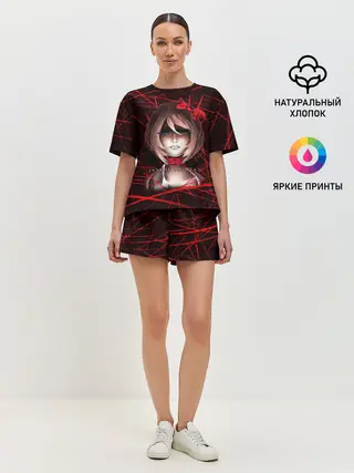 Женская пижама с шортами / Literature Club Саёри