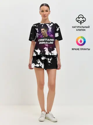 Женская пижама с шортами / Cristiano Ronaldo