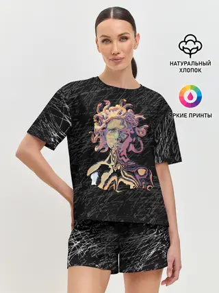 Женская пижама с шортами / Горгона YES